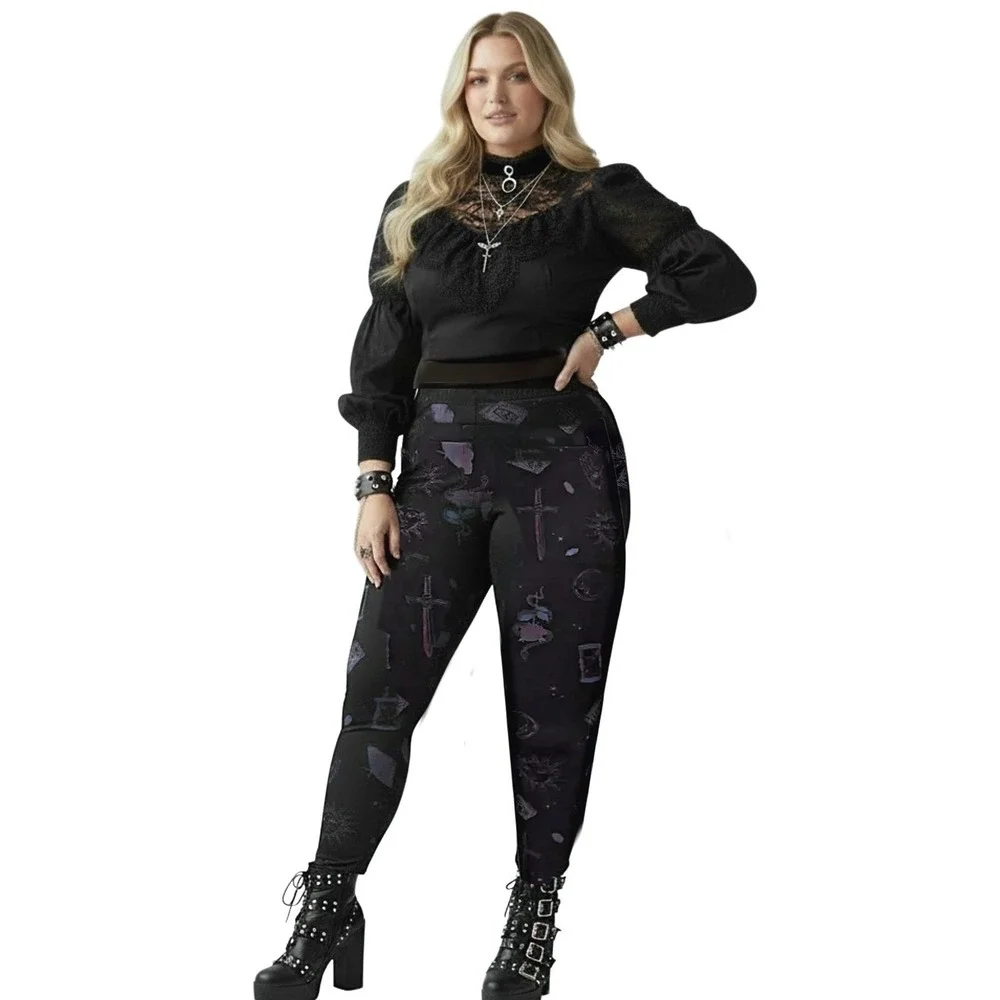 TORRID‎ Celestial Mystic Graphic Full-Length Leggings w/Pockets NWT Size 5X